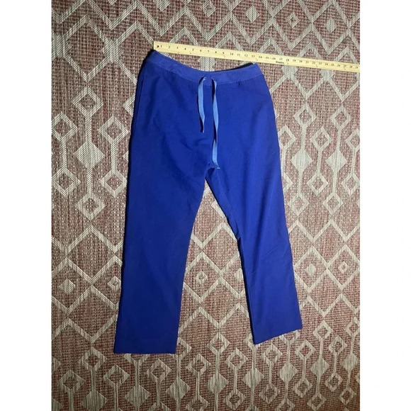 Figs Threads for Threads Blue Nursing Drawstring Pants Size Small - Picture 1 of 5